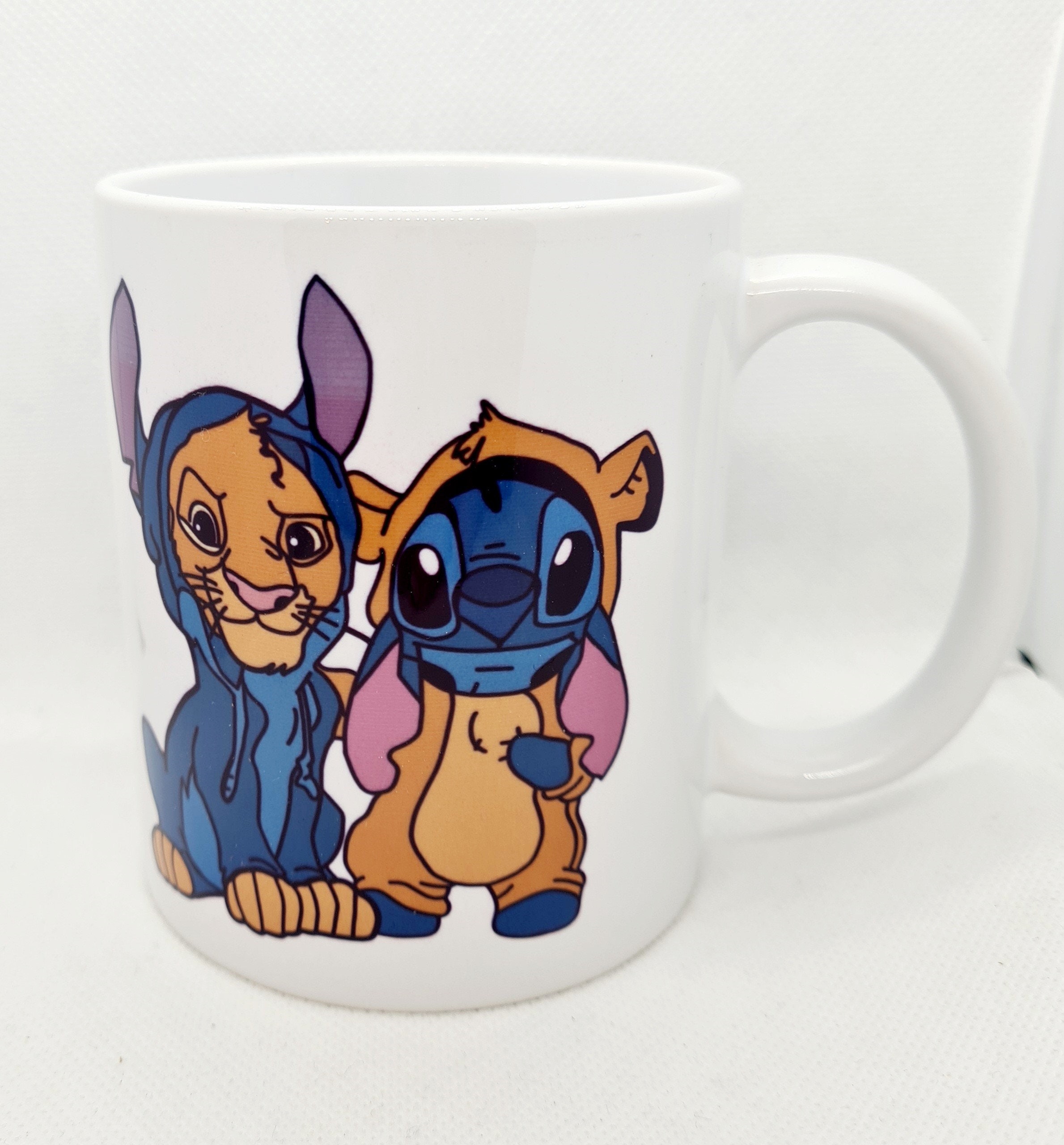 Mug Stitch/Roi Lion et Stitch Mickey Personnalisé