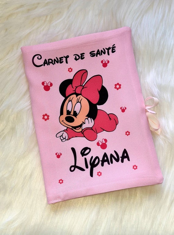 Couverture Bébé Minnie Personnalisée - Cadeau Naissance Minnie Personnalisé