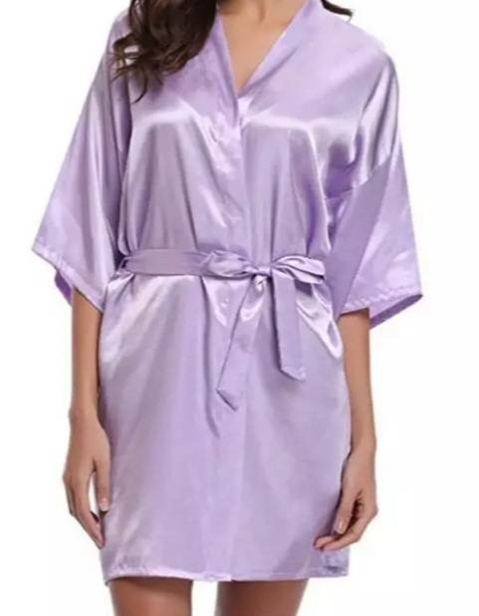 Peignoir satin personnalisé peignoir mariée mariage Etsy