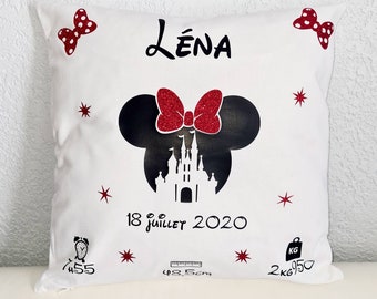 Personalized Minnie theme cushion