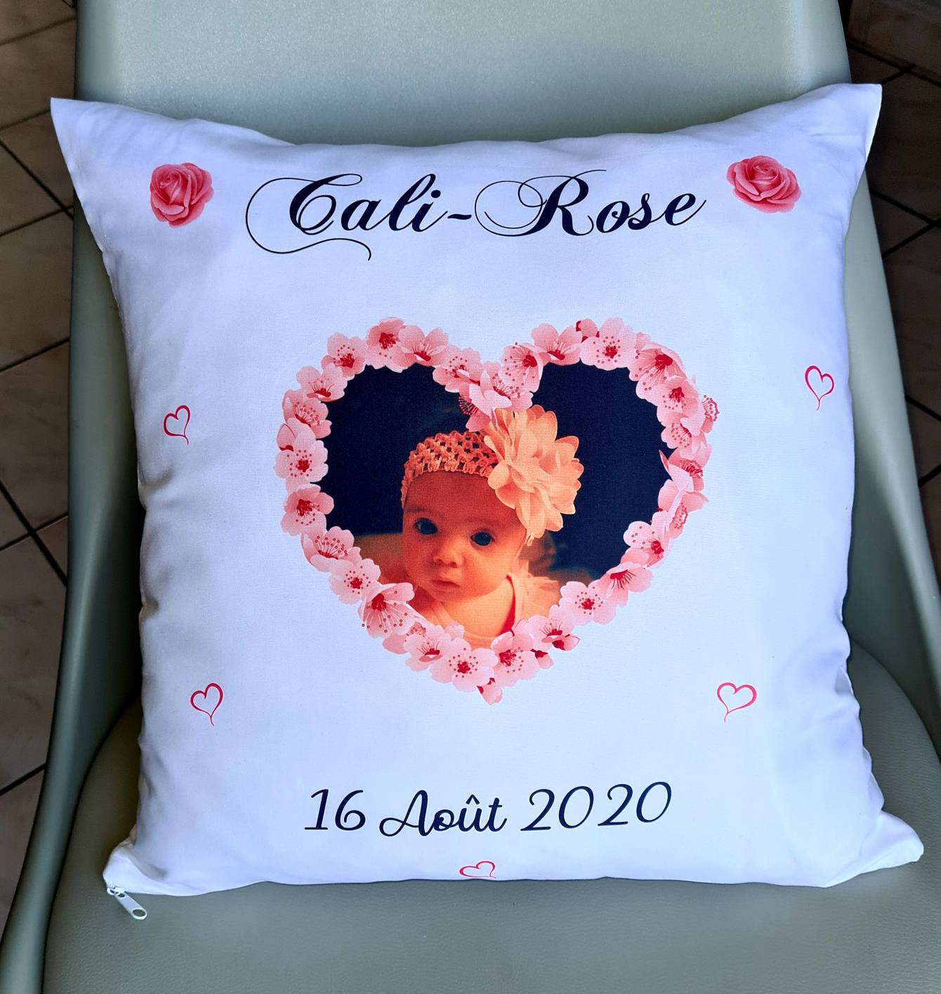 Coussin Personnalisé Photo