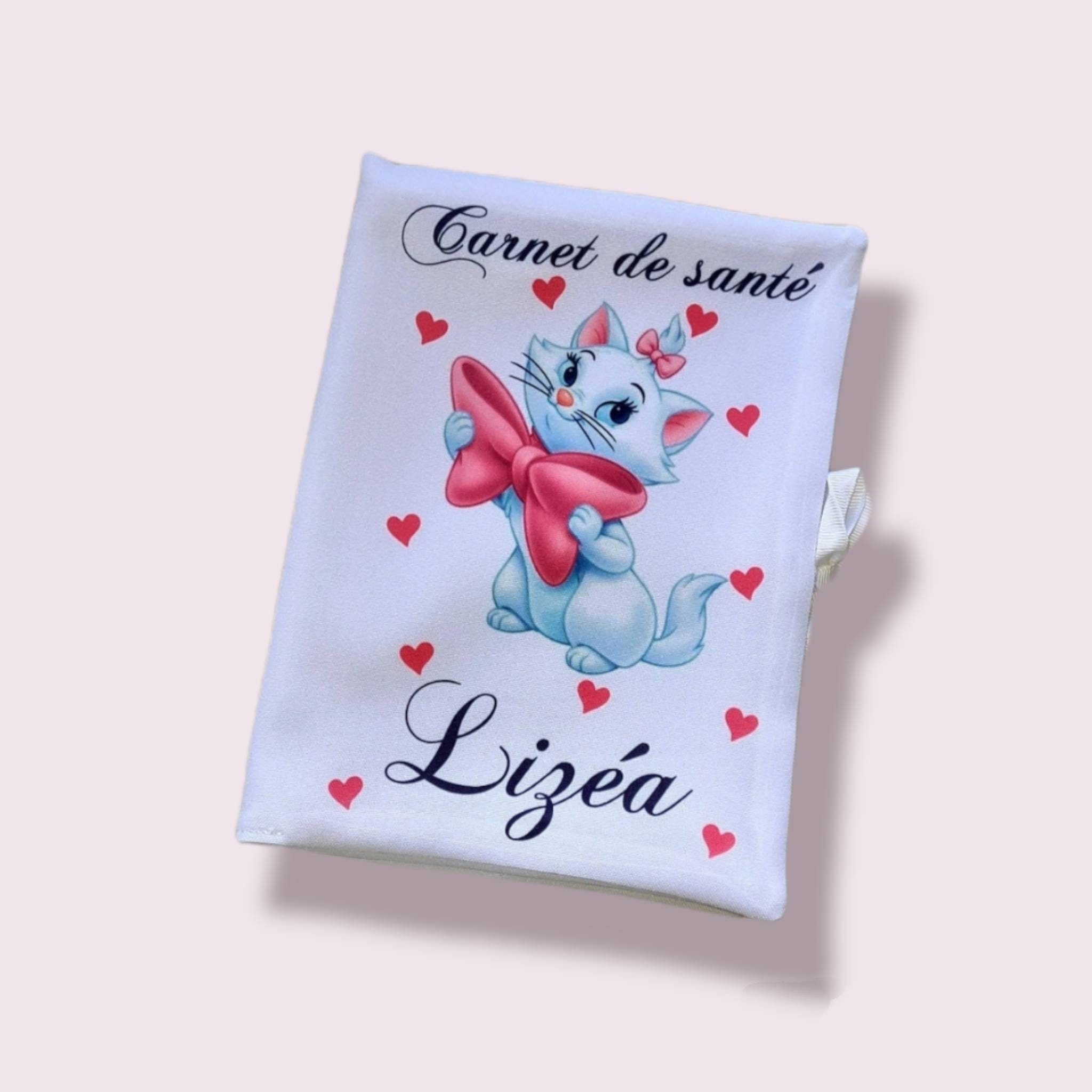 Marie Aristocat health record cover, customizable baby health record - birth gift - birth gift idea for young parents