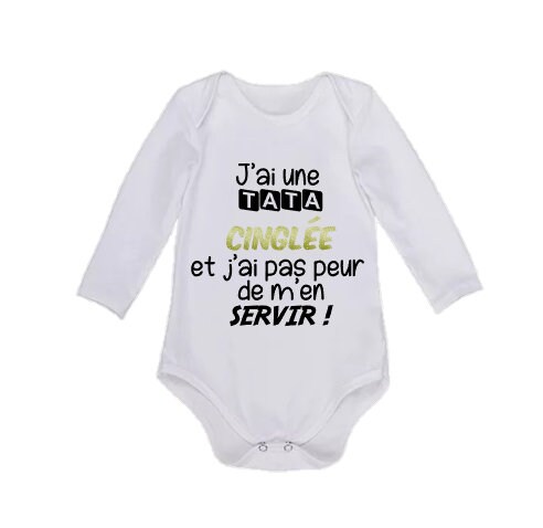 Body Tengo una tia loca madrina padrino abuela tio regalo de nacimiento body de bebe Etsy Mexico