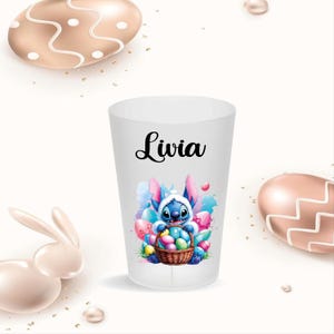 Regalo di Pasqua per bambini - Pasqua 2025 - Tazza di Pasqua personalizzata con cioccolato - Idea regalo di Pasqua