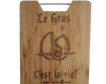 Planche à découper kaamelott - personnalisé , cadeau anniversaire  , apéro entre amis, cadeau crémaillère, le gras c’est la vie kaamelott