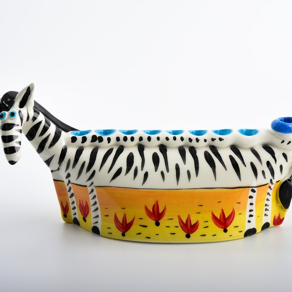 Ceramic Menorah Etsy