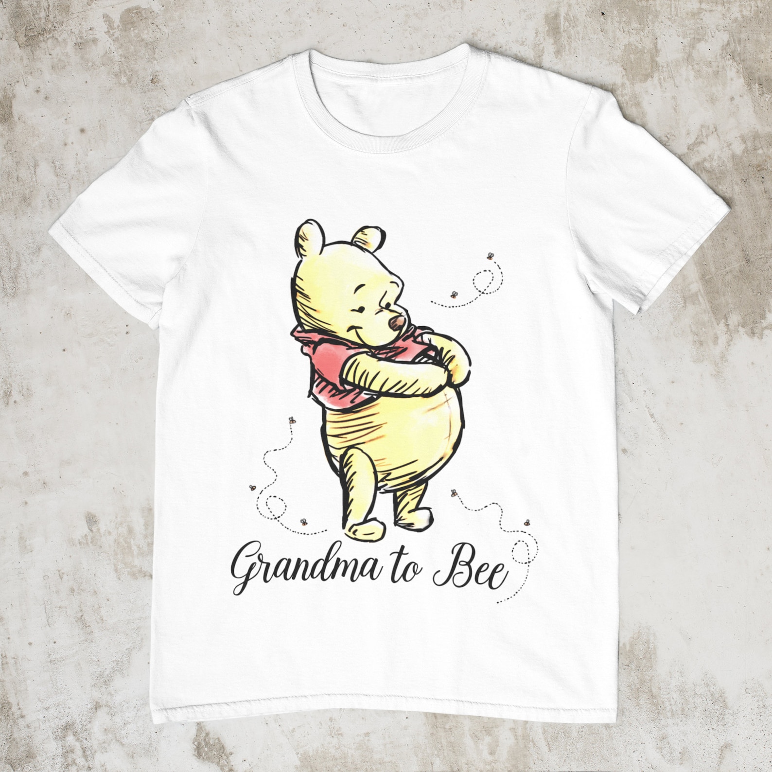 Winnie the Pooh Baby Shower Grandma to Bee Shirt Mom Life | Etsy
