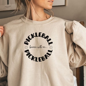 Pickleball Sweatshirt, Pickleball Gifts, Pickleball Gift for Women, Pickleball Gifts, Paddleball TShirt, Pickleball Player Gift, Racquetball