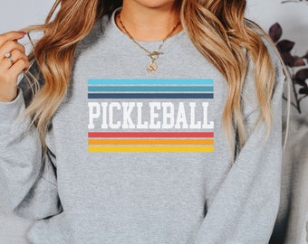 Pickleball Sweatshirt, Pickleball Shirt, Pickle Ball, Gift For Pickleball Player, Vintage Pickleball Shirt, Love Pickleball