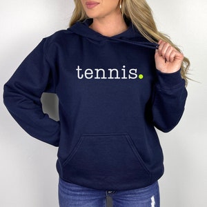 Tennis Hoodie, Tennis Sweatshirt, Tennis Player Gift, Tennis Club Sweatshirt, Tennis Shirt, Tennis Shirt For Women