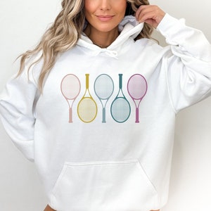 Tennis Hoodie, Tennis Sweatshirt, Tennis Player Gift, Tennis Club Sweatshirt, Tennis Shirt, Tennis Shirt For Women