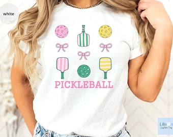Pickleball TShirt, Pickleball Gifts For Women, Pickleball Shirt, Pickleball Shirts For Team, Pickleball Gift, Pickleball Clothing