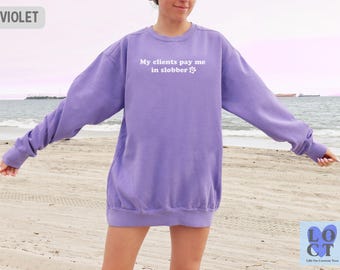Comfort Colors® Dog Groomer Sweatshirt, Pet Grooming Crewneck, Funny Dog Grooming Gift, Dog Salon Sweater, Dog Groomer Gifts