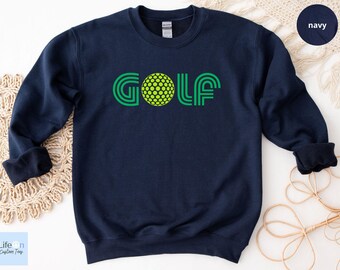 Golf Sweatshirt, Golf Gifts For Women, Golf Sweatshirt For Women, Womens Golf Sweatshirt, Golf Shirt, Gift For Golfer, Golf Crewneck