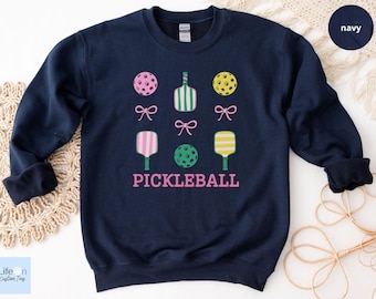 Pickleball Sweatshirt, Pickleball Gifts For Women, Pickleball Crewneck, Pickleball Shirts For Team, Pickleball Sweater, Pickleball Gift