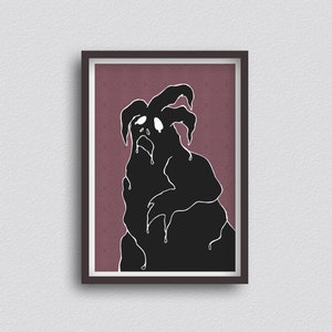Melting Point - Tosca - A3 Giclée Print - Wall Art - Halloween Pop Surrealism Creepy Monsters - Pop Art