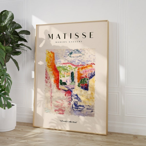 Matisse Print, Add a Touch of Artistic Flair to Your Home with Our Henri Matisse Abstract French Print Art