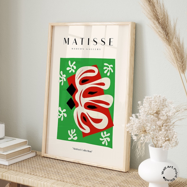 Matisse Print, Abstract Print, Gift Idea Him Her, Colourful Prints, For art enthusiasts: Matisse works at discounted prices