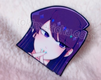 Communiceer Anime Hoge Kwaliteit Vinyl Peeker Sticker Anime Manga