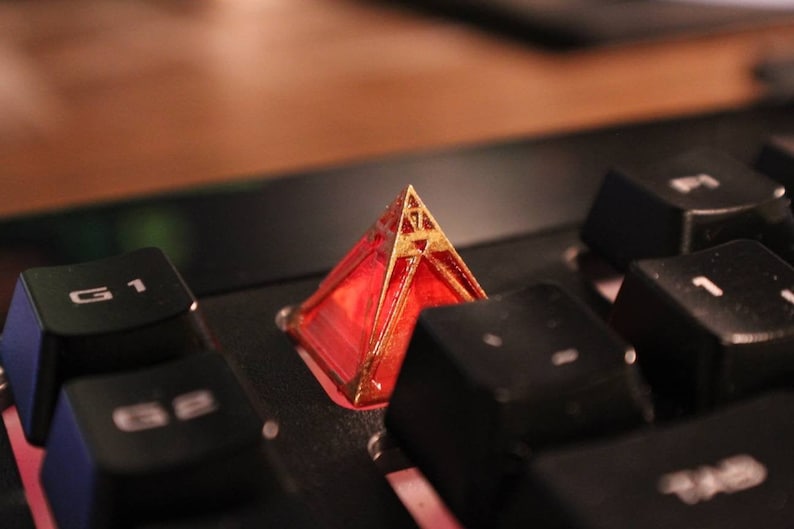 Sith Holocron Artisan Keycaps for Cherry MX Mechanical Keyboard image 1