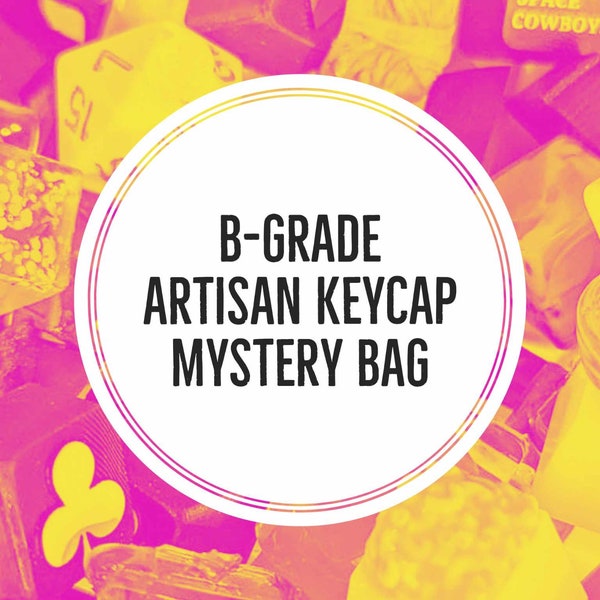 Artisan Keycap Mystery Bag | B-Grade Keycaps Blind Grab Bag