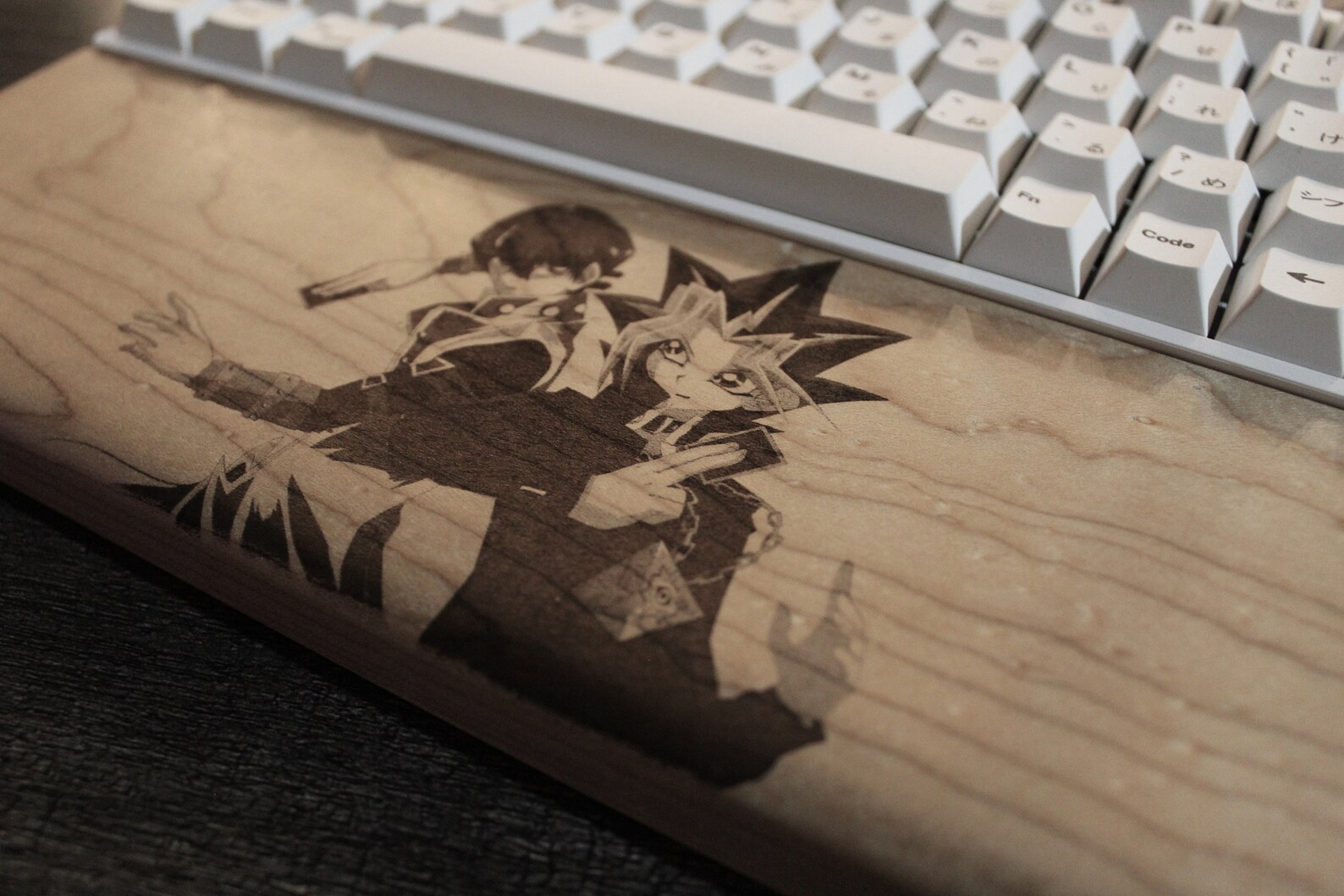 Custom Anime Wrist Rest Anime Inspired Ergonomic Keyboard Etsy Australia