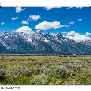 Grand Tetons near Mormon Row image 5