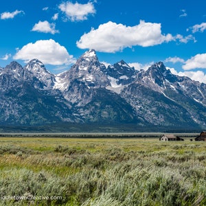 Grand Tetons near Mormon Row image 1