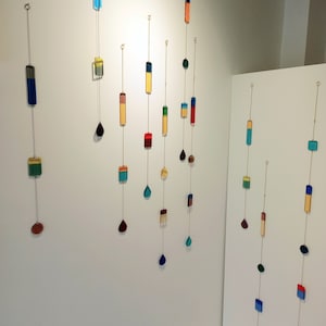 Glass line mobile - 4 pieces