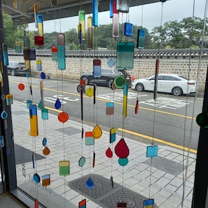 Glass line mobile - 3 pieces