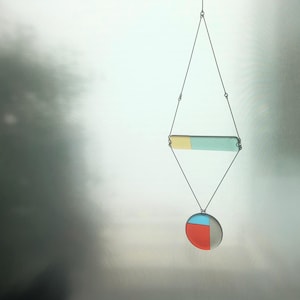 Glass mobile - decor