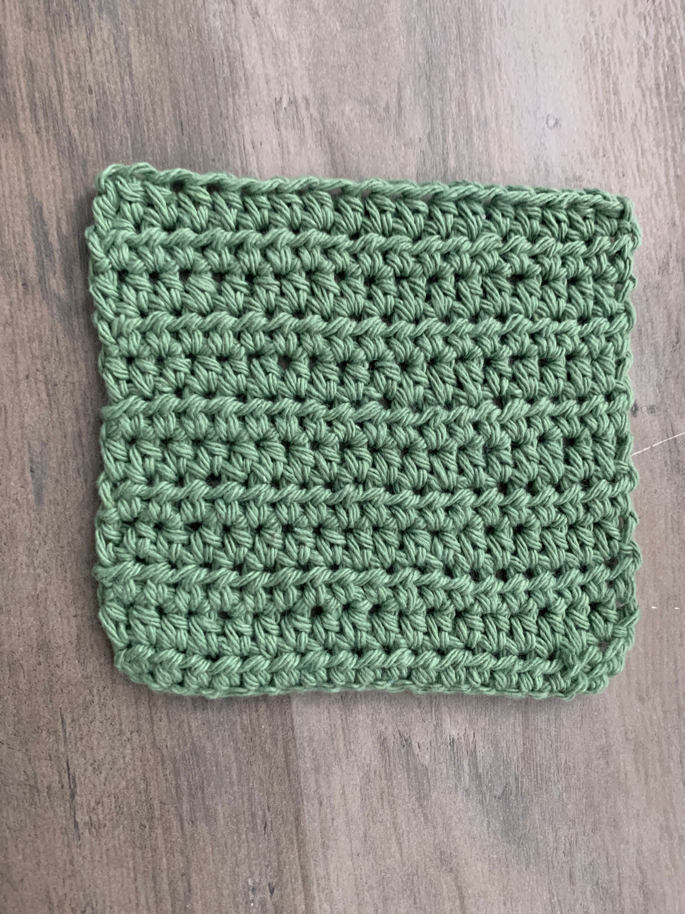 Crochet Square Coasters Set of 4 Etsy