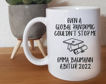 Cup Abitur 2022 - Personalized Cup - Abitur - Abi - School - Student - Gift - Gift Idea - Girl - Boy - Graduation