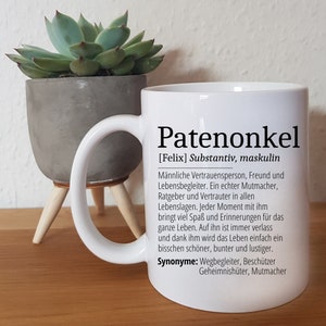 Customizable Cup - Godfather - Definition - Ceramic - Enamel - Stainless Steel