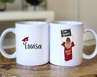 Mug Graduation 2022 - Customizable Cup - Abitur - Abi - School - Students - Gift - Gift Idea - Girls - Boy