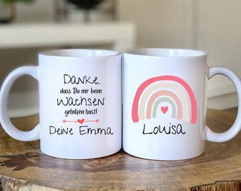 Tasse  - Geschenk für Erzieherin - Tagesmutter - Hebamme -  Keramik - Abschiedsgeschenk - Danke Geschenk - Geburtstagsgeschenk - Mama - Oma