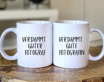 Damn Good Photographer - Damn Good Photographer - Cup - Gift - Cup with Saying - University - Graduation - Exams - Graduation