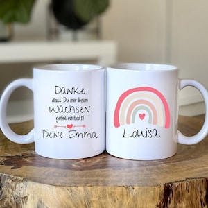 Tasse  - Geschenk für Erzieherin - Tagesmutter - Hebamme -  Keramik - Abschiedsgeschenk - Danke Geschenk - Geburtstagsgeschenk - Mama - Oma