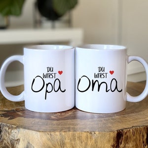 Si diventa nonna - si diventa nonno - coppa - nonni - nipote - gravidanza - annuncio di gravidanza - bambino - genitori - regalo