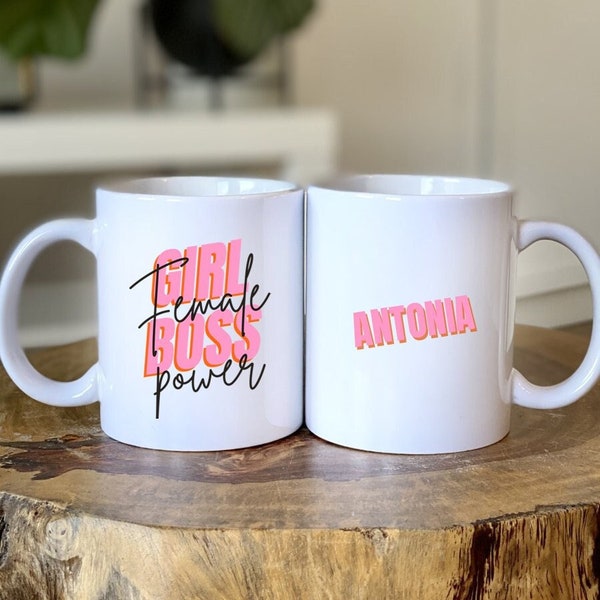 Girl Boss - Pouvoir féminin - Mug