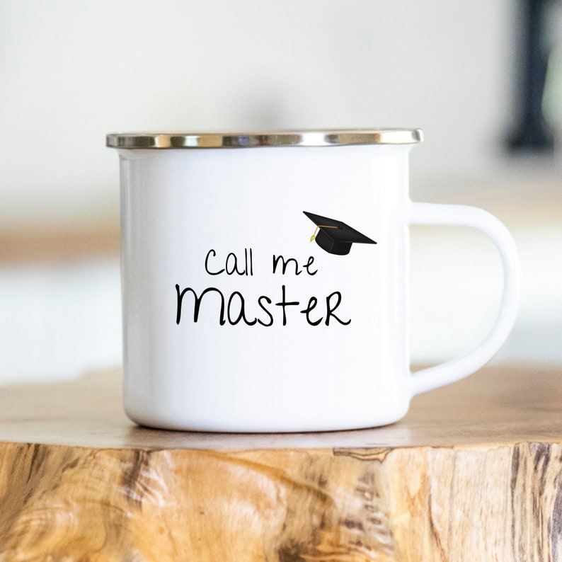 Call me Master Personalized Mug Graduation Graduation University Academics Cup Mug image 1