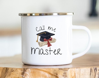 Call me Master - Personalisierbare Tasse - Abschluss - Graduation - Universität - Akademiker - Tasse - Mug