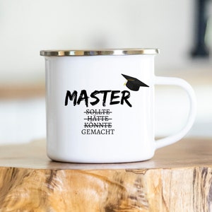Personalisierbare Tasse - Bachelor - Master - Doktor - Abschluss - Graduation - Universität - Akademiker - Tasse - Mug