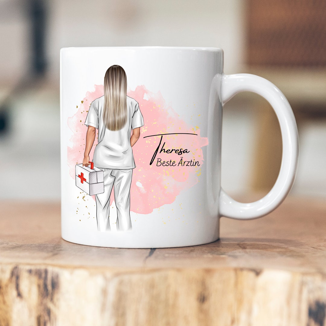 Mug Céramique Imprimé Infirmière Au Top, Cadeau Parfait Pour Infirmière, Idée Cadeau Infirmière - France
