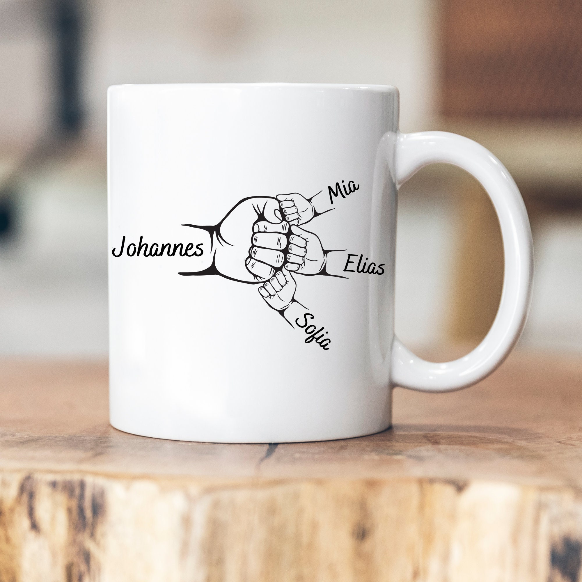 Taza Con Texto En Alemán "Das MIMIMI Stark In Dir Ist ", Idea De Regalo, Taza Infantil, Regalo (blanco