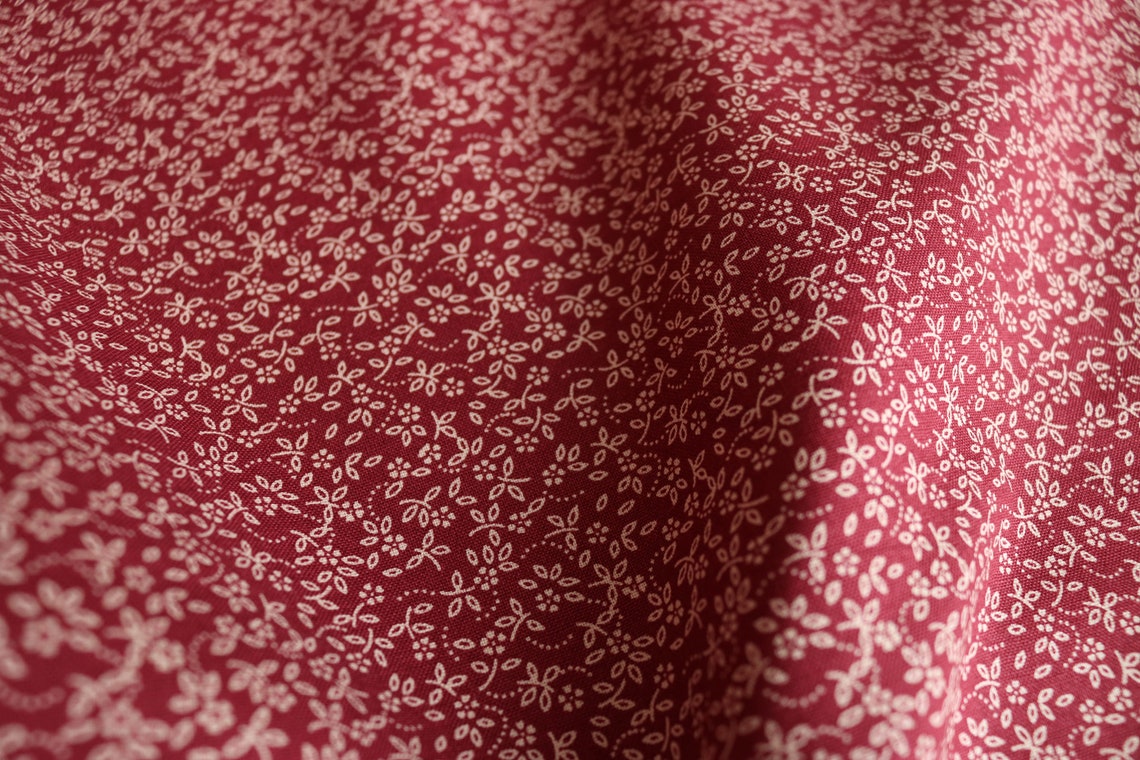 Ditsy 100 Cotton Fabric by the Metre Floral Fabric by the Etsy