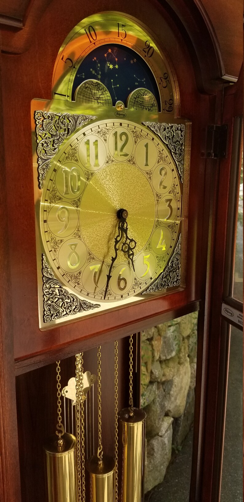 Ridgeway grandfather clock serial number 71778 blindgera