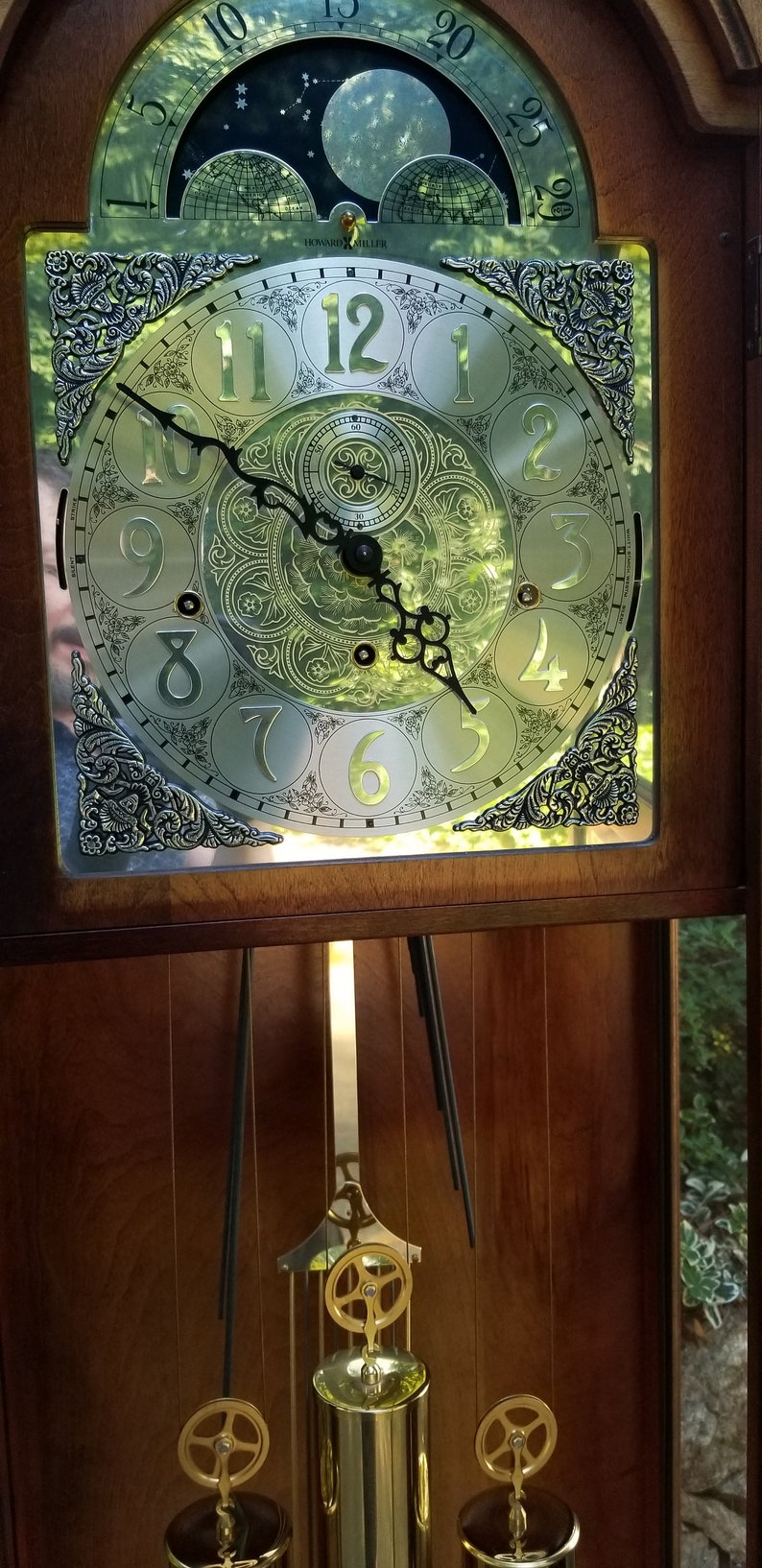 Grandfather Clock by Howard Miller Model Number 610630. NO Etsy