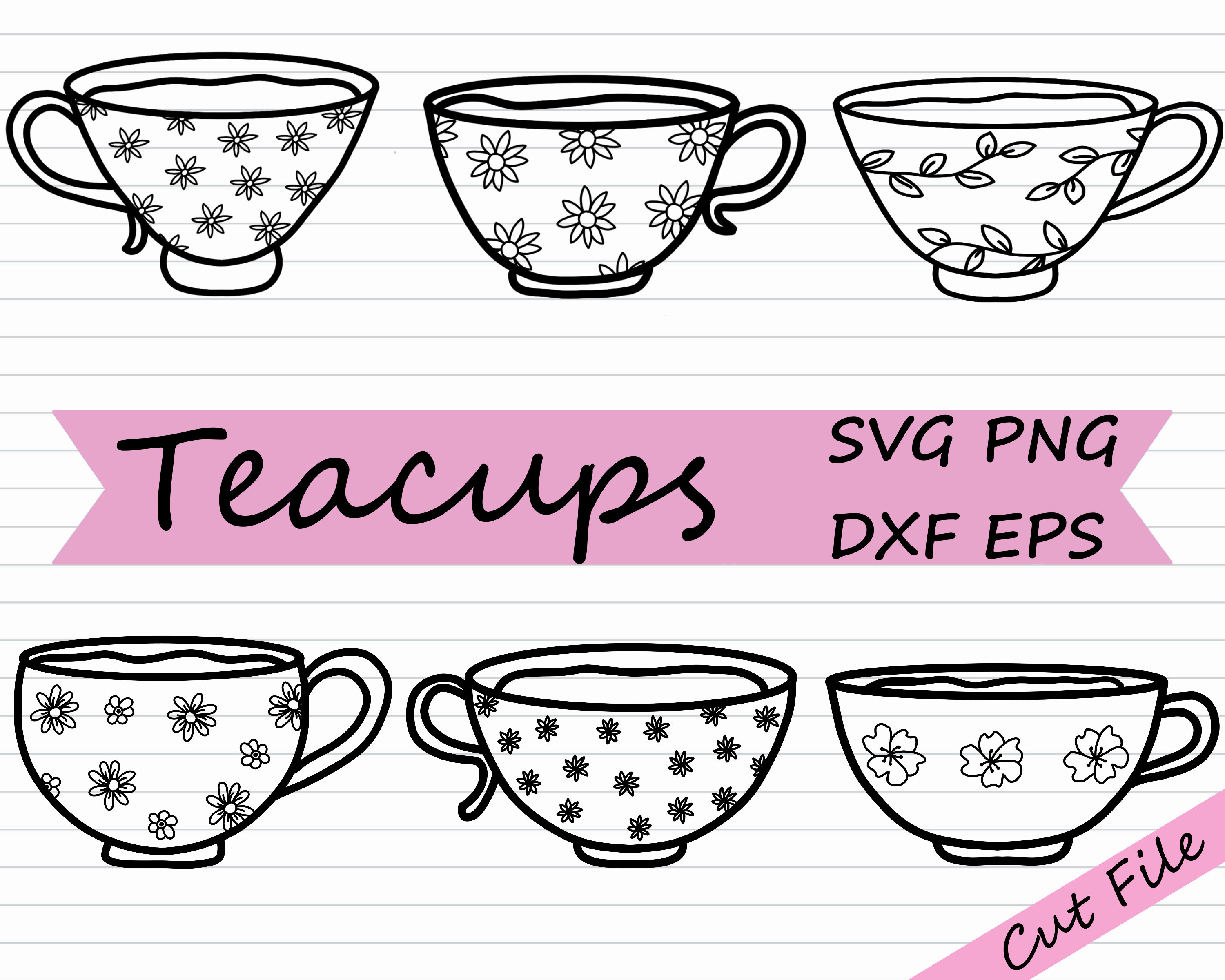 White Tea Cup Clip Art