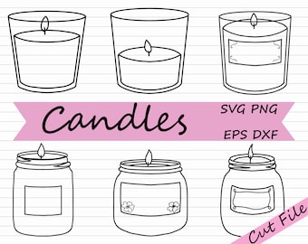 Valentine Candles Clipart